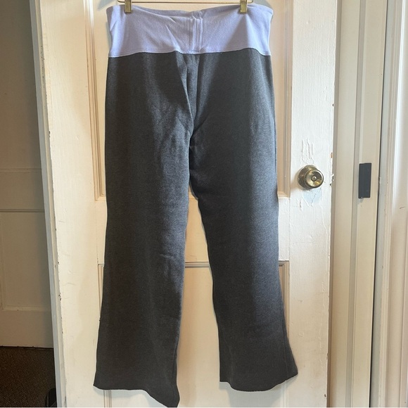 Aeropostale phys ed athletics division high waisted wide leg sweats size large - Picture 2 of 4